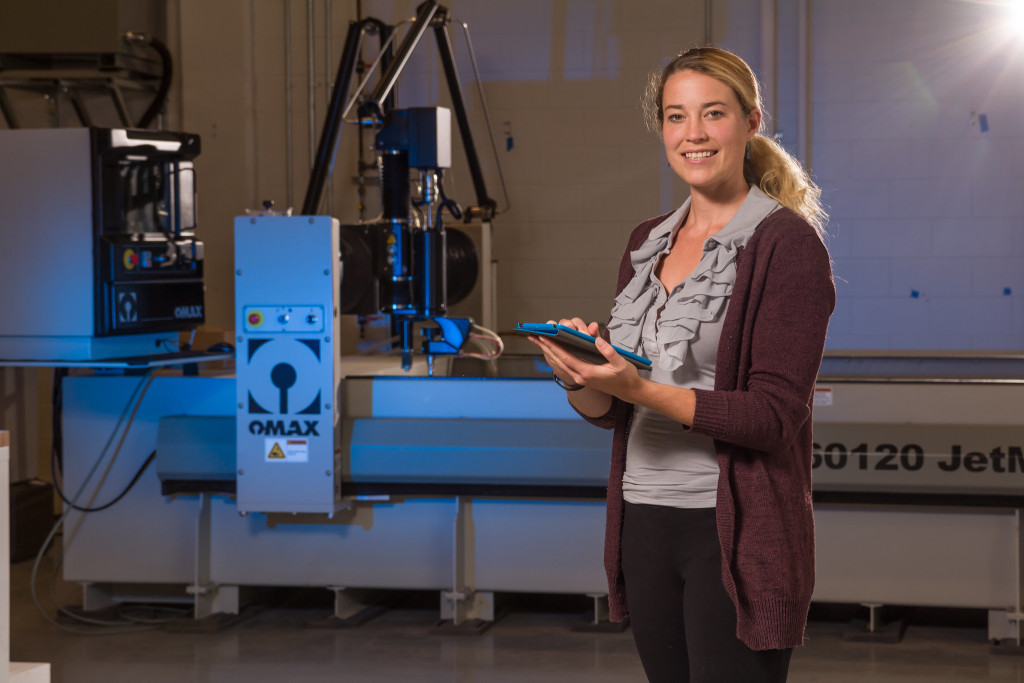 Student in the Babcock lab