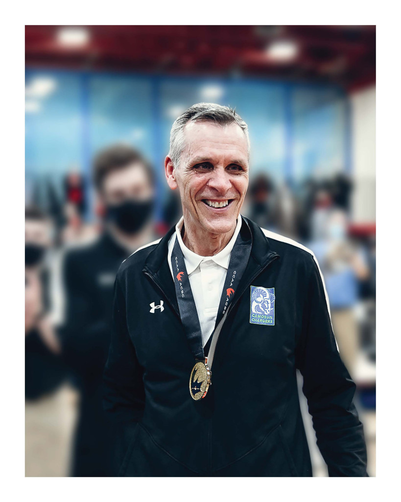 MVB head coach Charles Parkinson receives CCAA Coach Excellence Award