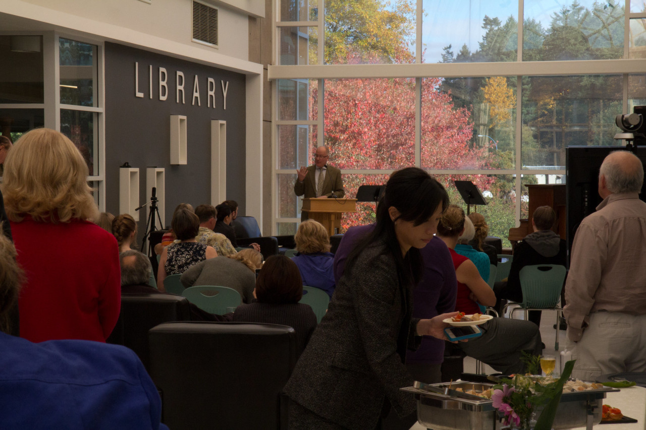 LACC atrium catered event