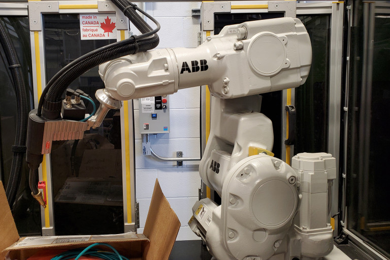 A robotic welder