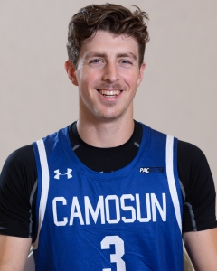 Host Mounties fall short to B.C.'s Camosun Chargers in bid for bronze medal  game in CCAA men's basketball championship in Sackville, N.B.