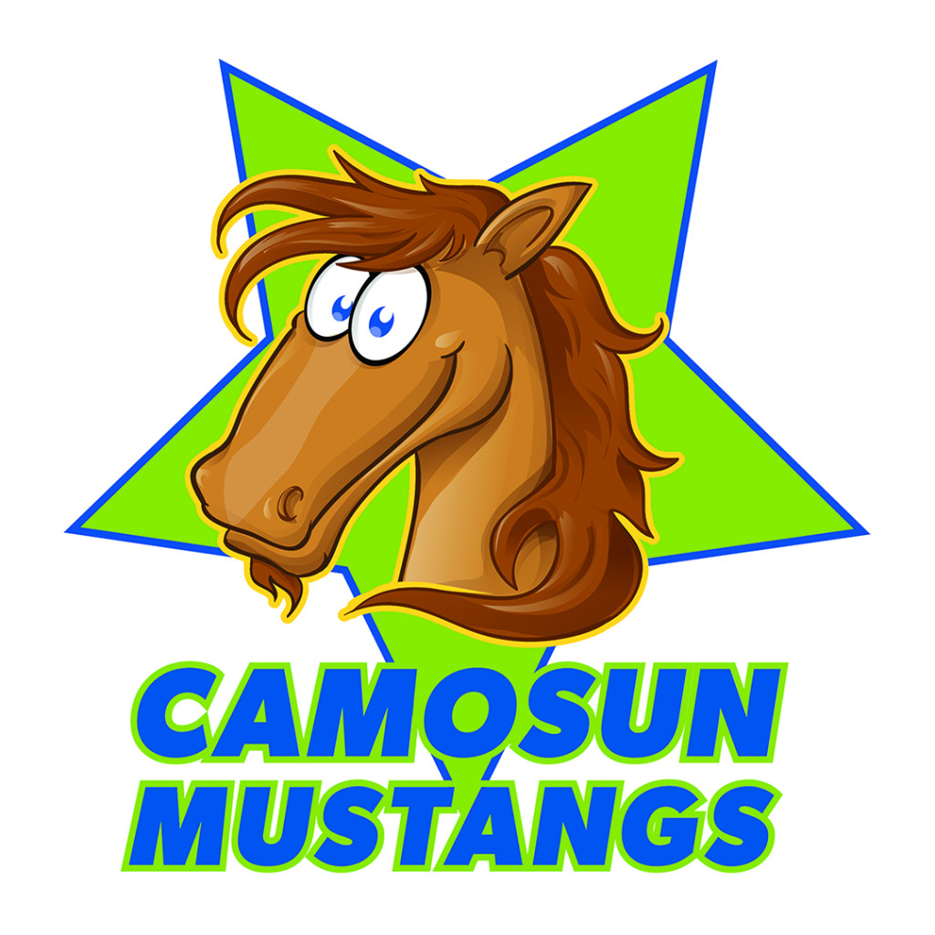 Logo for Camosun Mustangs