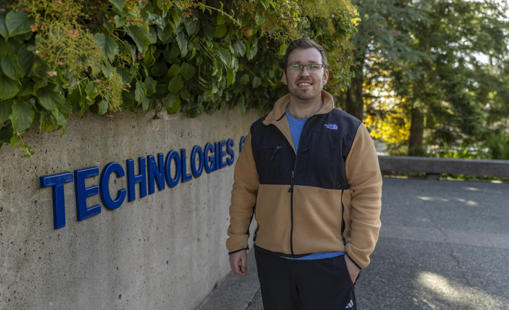 Kiefer Hay, 2nd year Information and Computer Systems program student at Camosun College