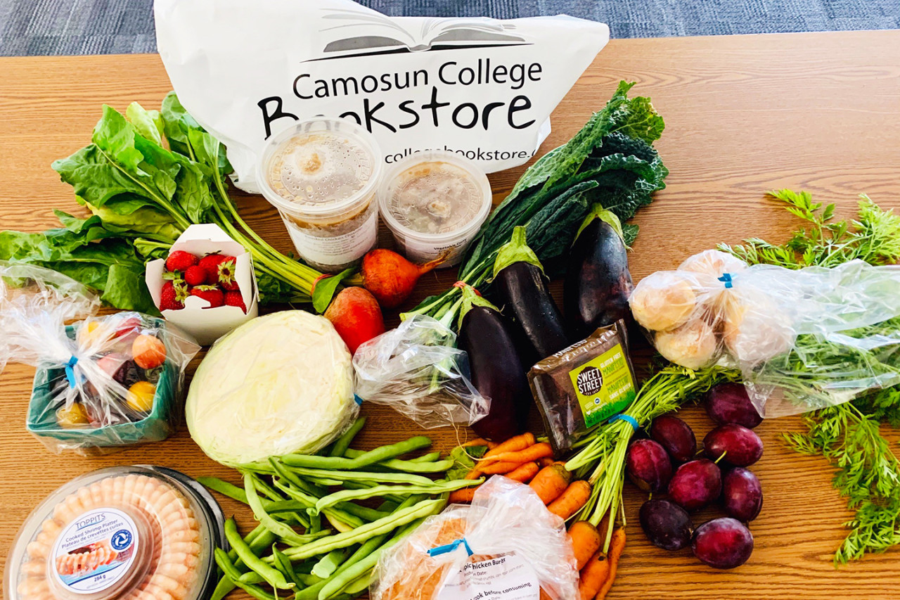 Camosun Cares hamper