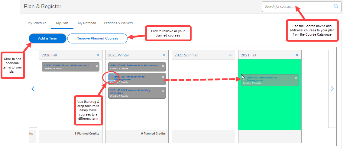 Plan and Register 2.2