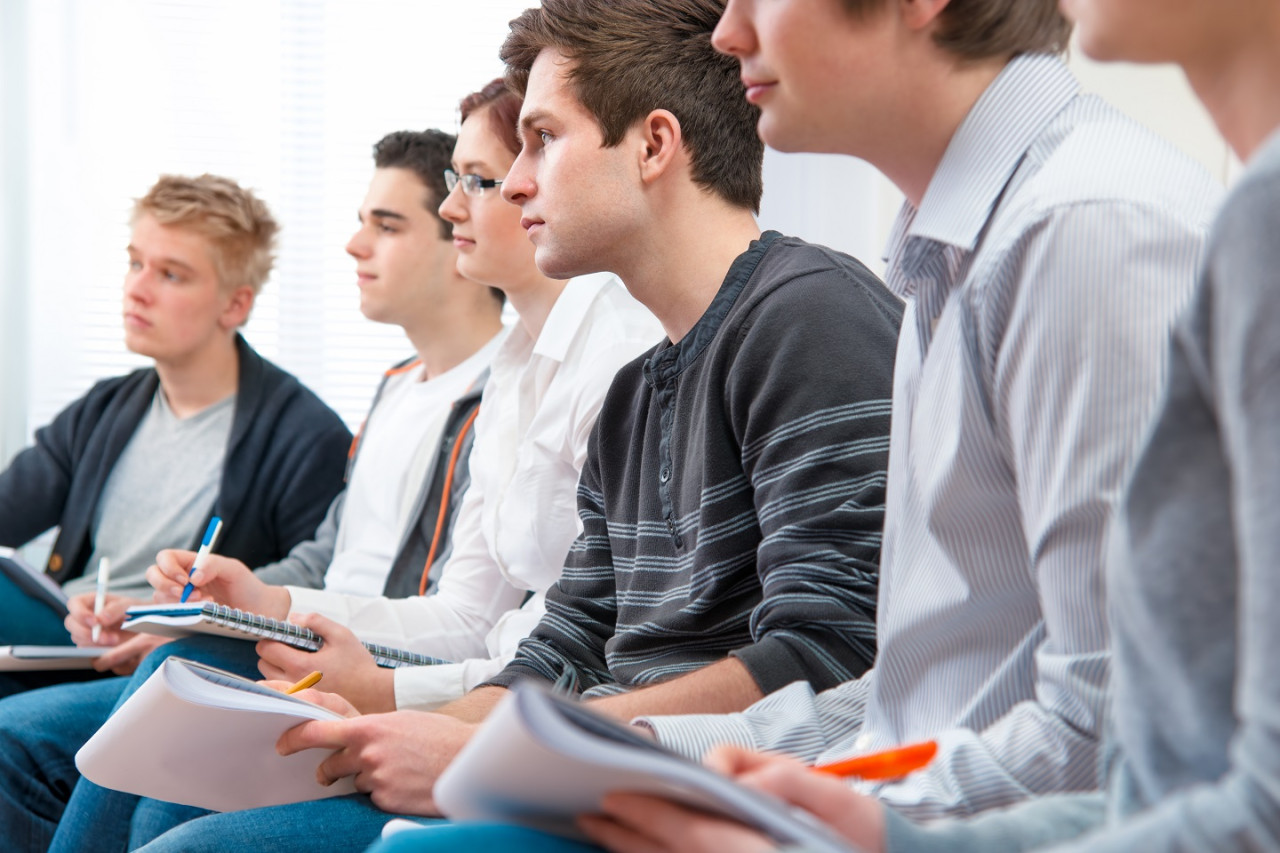 Students in lecture