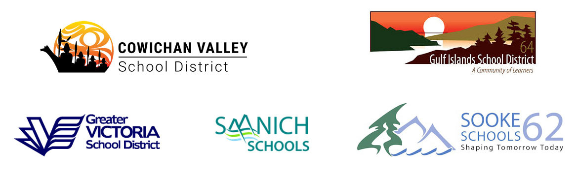 South Island Partnerships school district partner logos