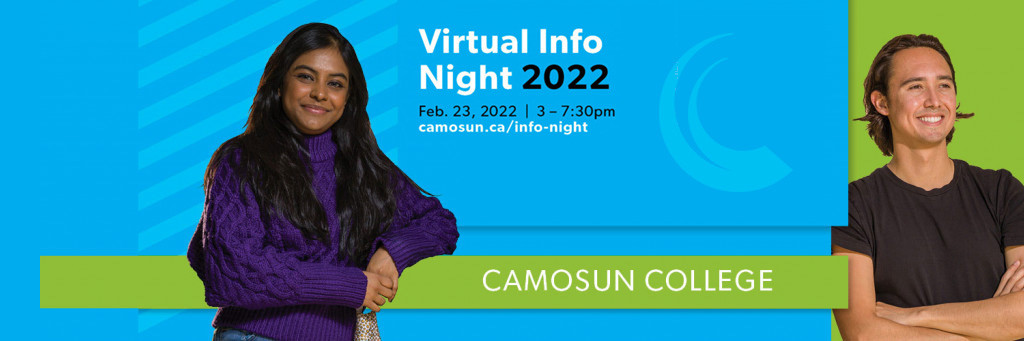 Virtual Info Night 2022 February 23 | 3-7:30pm