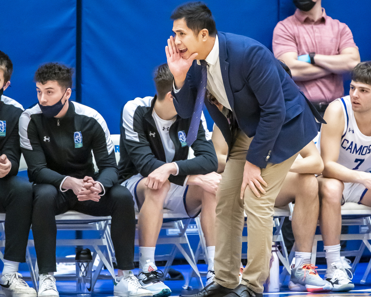 Men's basketball coach, Scot Cauchon, named Coach of the Year