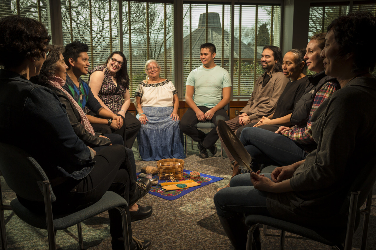 Indigenous talking circle