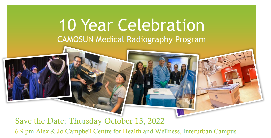 Medical Radiography Anniversary Banner