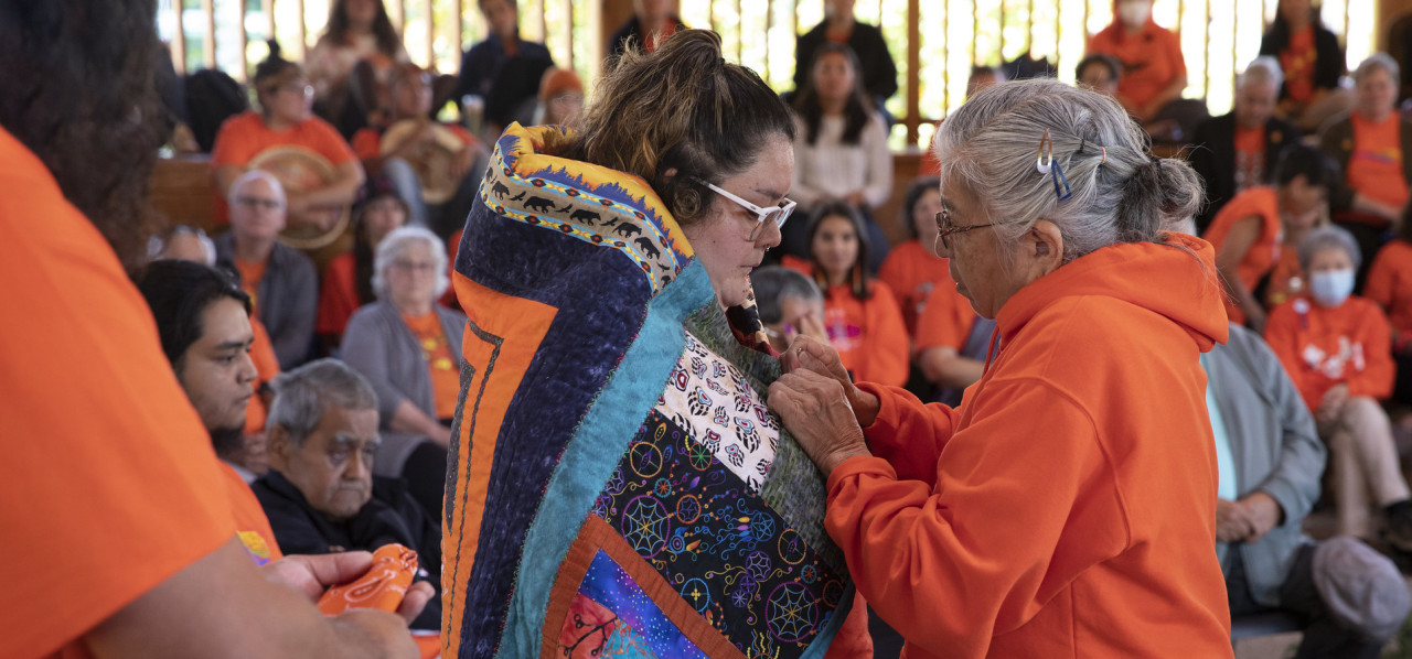 Orange Shirt Day - Blanket Ceremony at Lansdowne