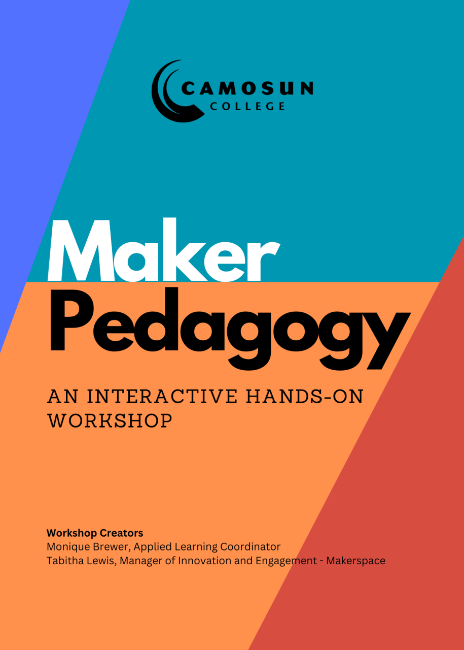 Maker Pedagogy Workshop