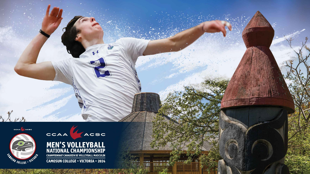 CCAA Men's Volleyball National Championship Promotional Banner