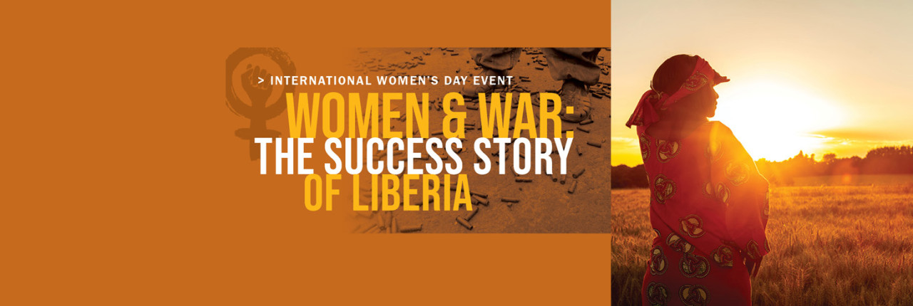 African Awareness Poster - Women & War Banner