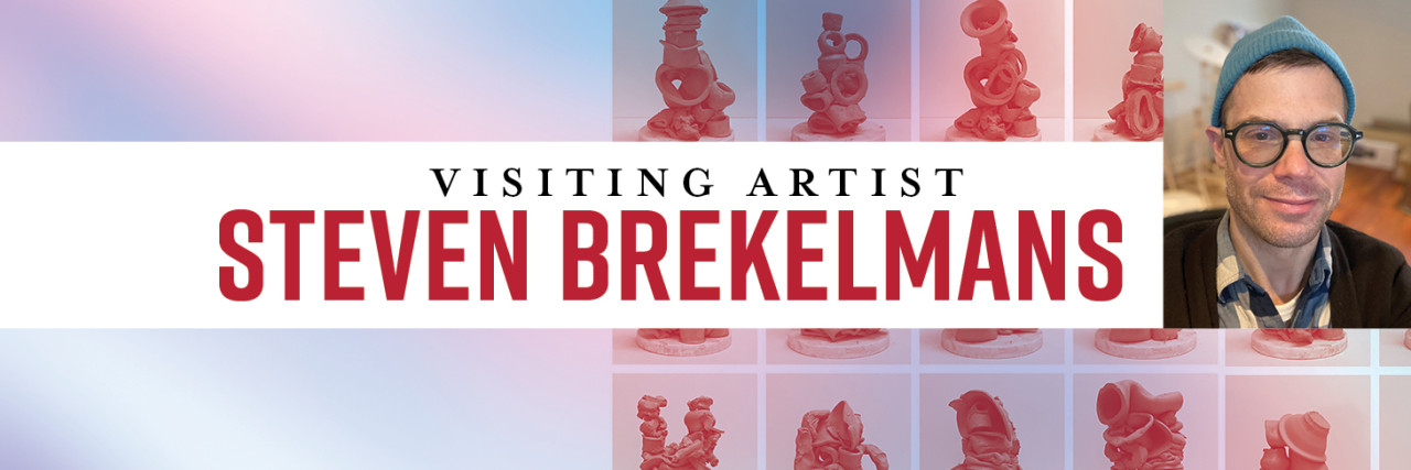 Visiting Artist Steven Brekelmans web banner 