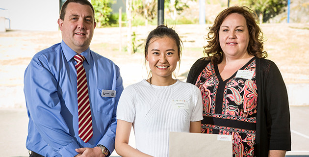 Business student receives award 