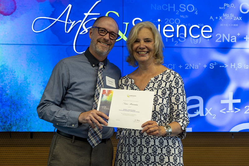 Awards Ceremony Instructor and donor