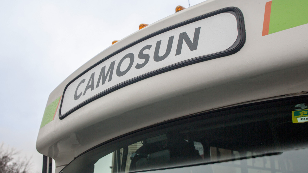 A city of Victoria bus driving the Camosun bus route