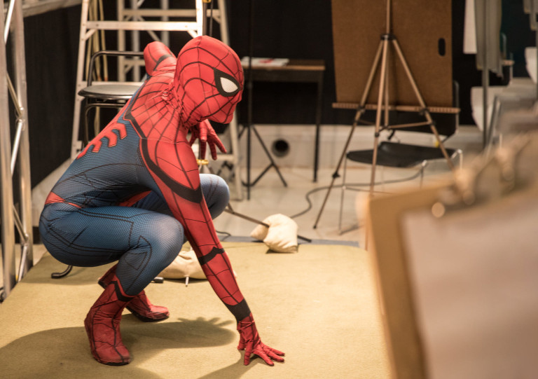 Comics Life-Model Spiderman